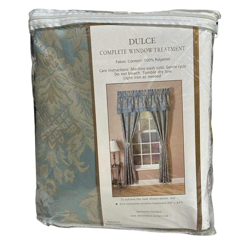 Victoria Classics DULCE Complete Window Treatment 60